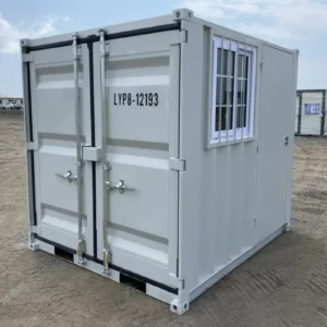 8ft Cubic Shipping Container | Door + Window | Delivered United States