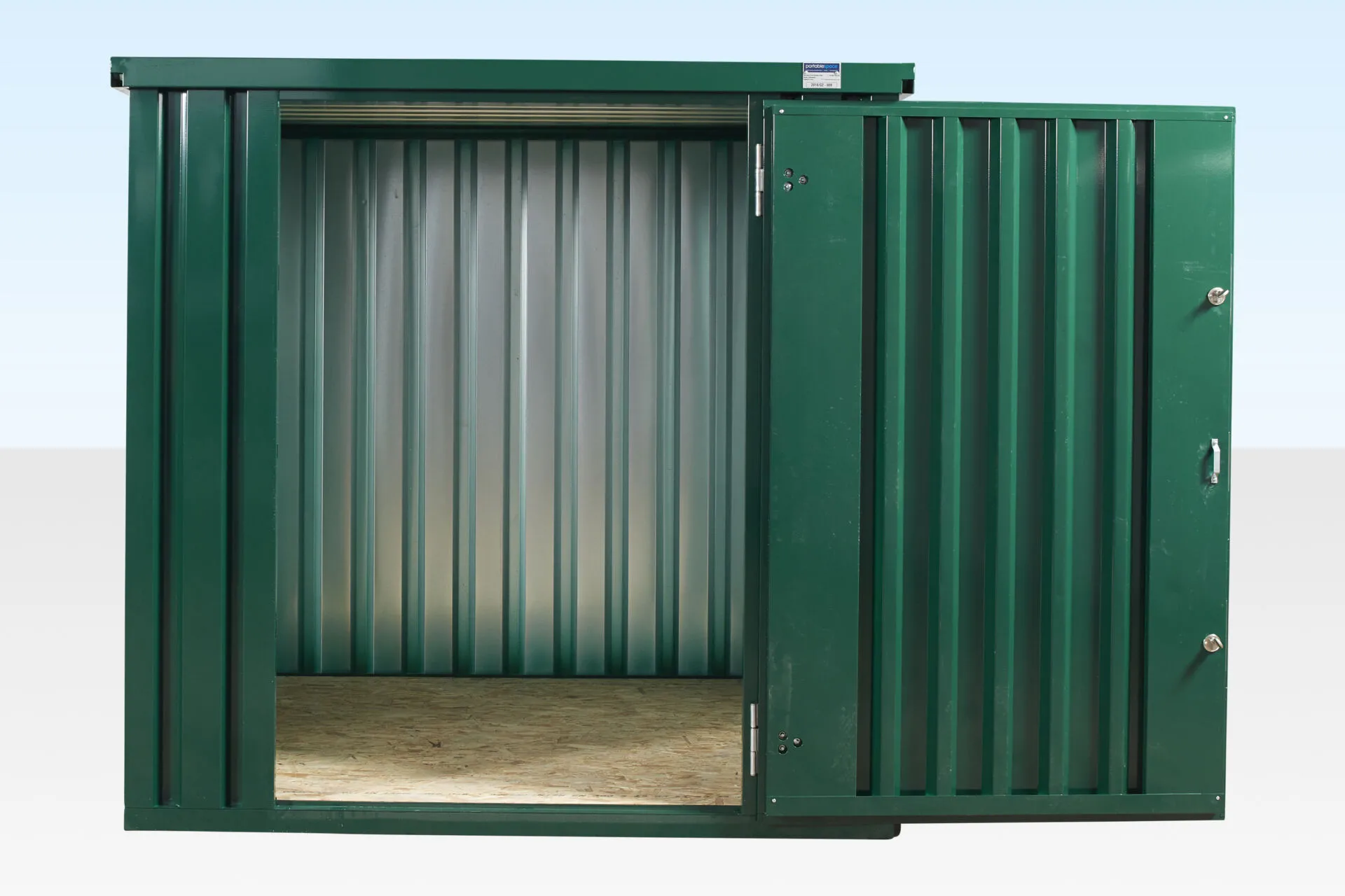 Flat Packed Metal Storage Container | Delivered United States