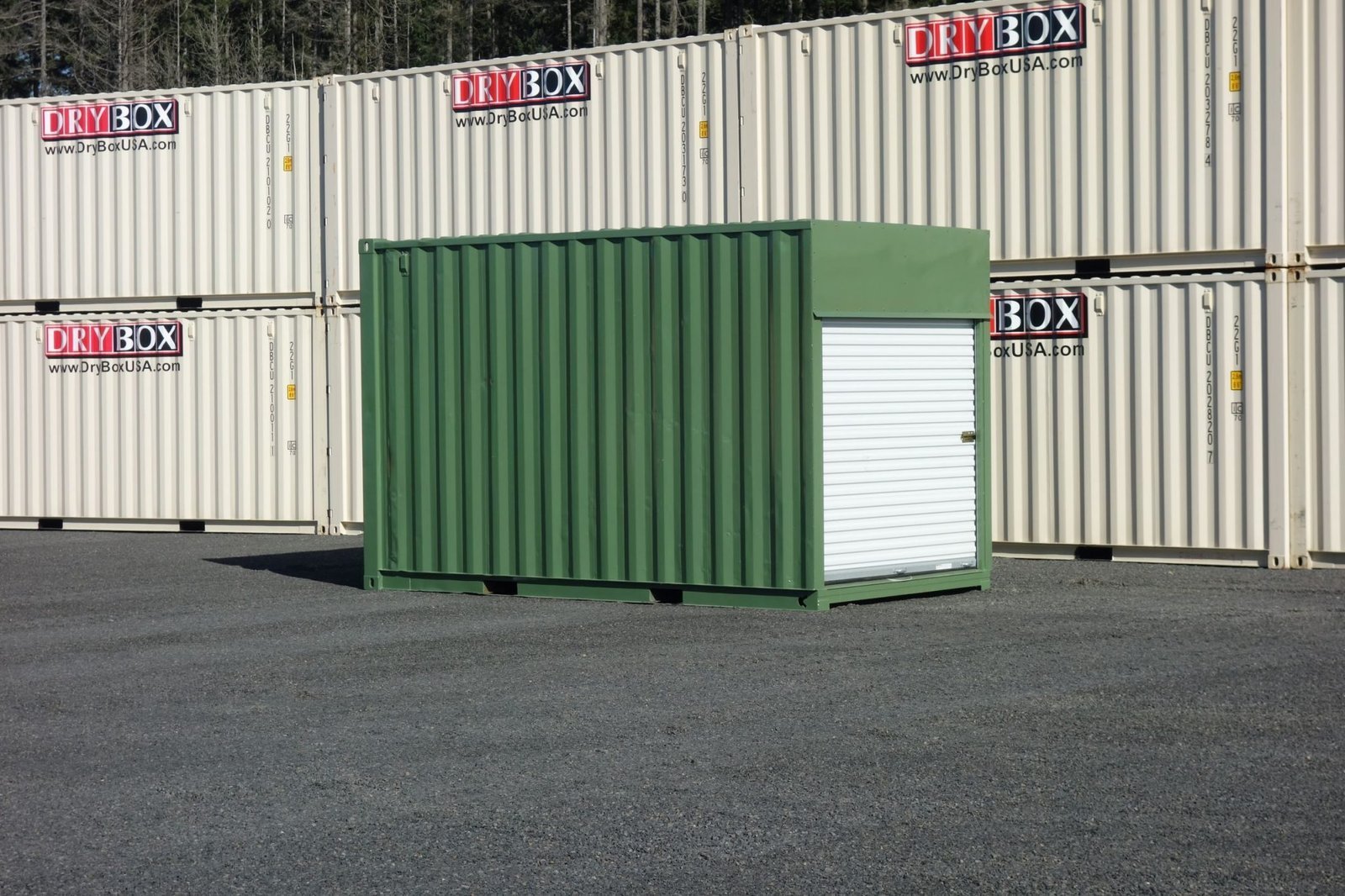 16ft High Cube Shipping Container with Rollup Door