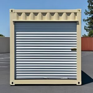 30ft Shipping Container with Roll-Up Door
