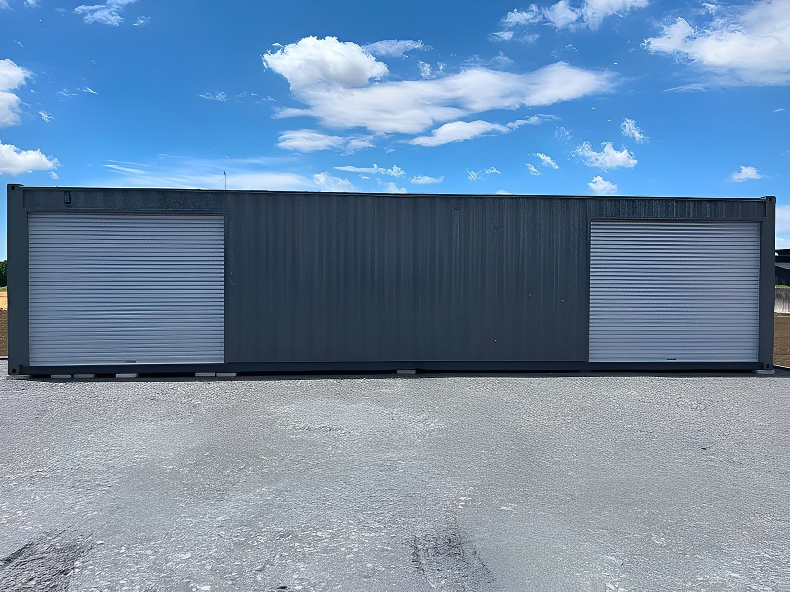 40ft Shipping Container with Two Roll-Up Doors - Image 3