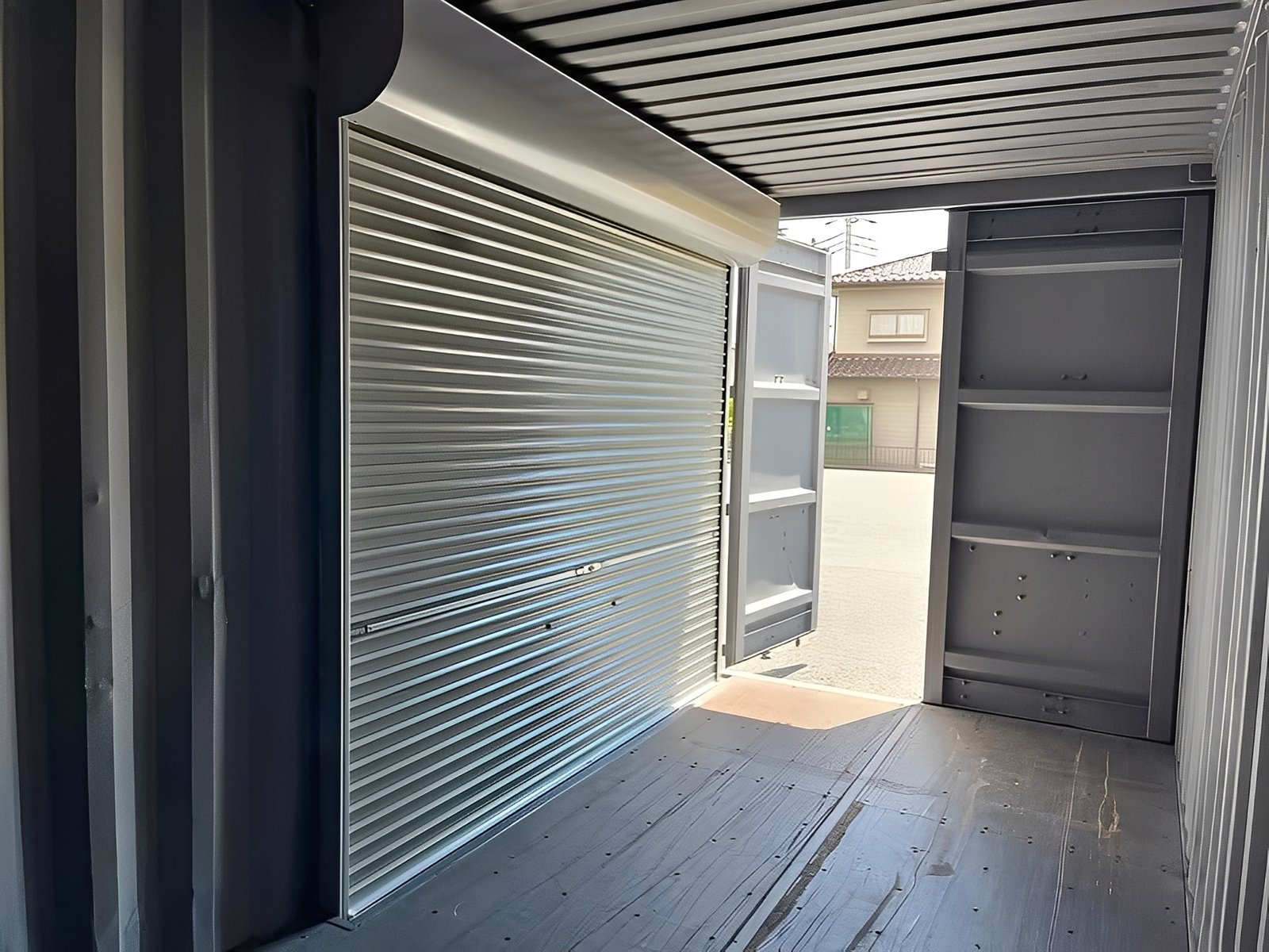 40ft Shipping Container with Two Roll-Up Doors - Image 4