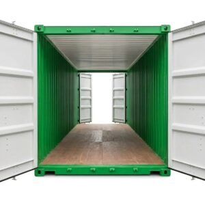 40ft Double Door Container – One-Trip – Green