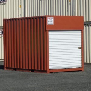 10ft Used Shipping Container with Roll Door