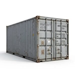 20ft As-Is Container – As-Is – Gray