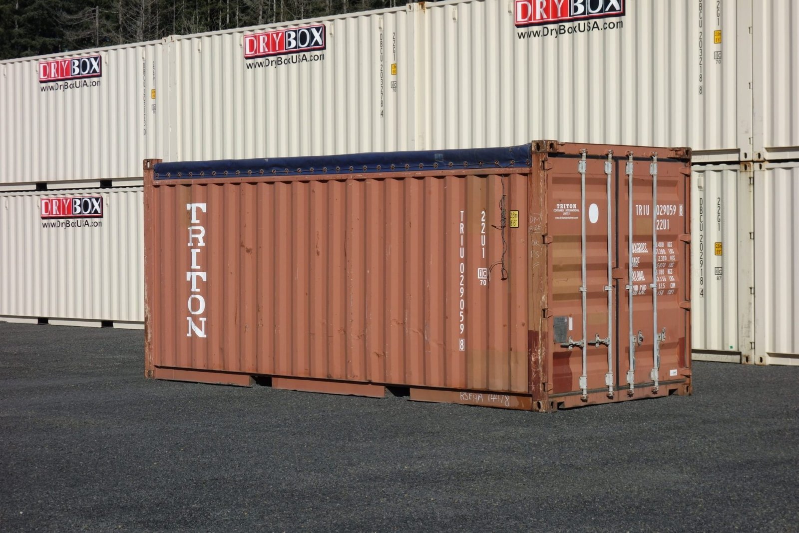 20ft Used Open Top Container