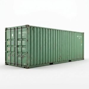 40ft Used Shipping Container – Used – Green