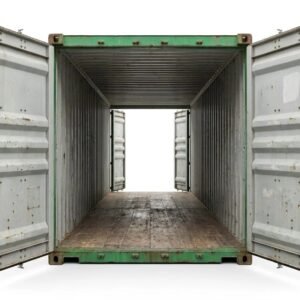 40ft High Cube Double Door Container – Used – Green