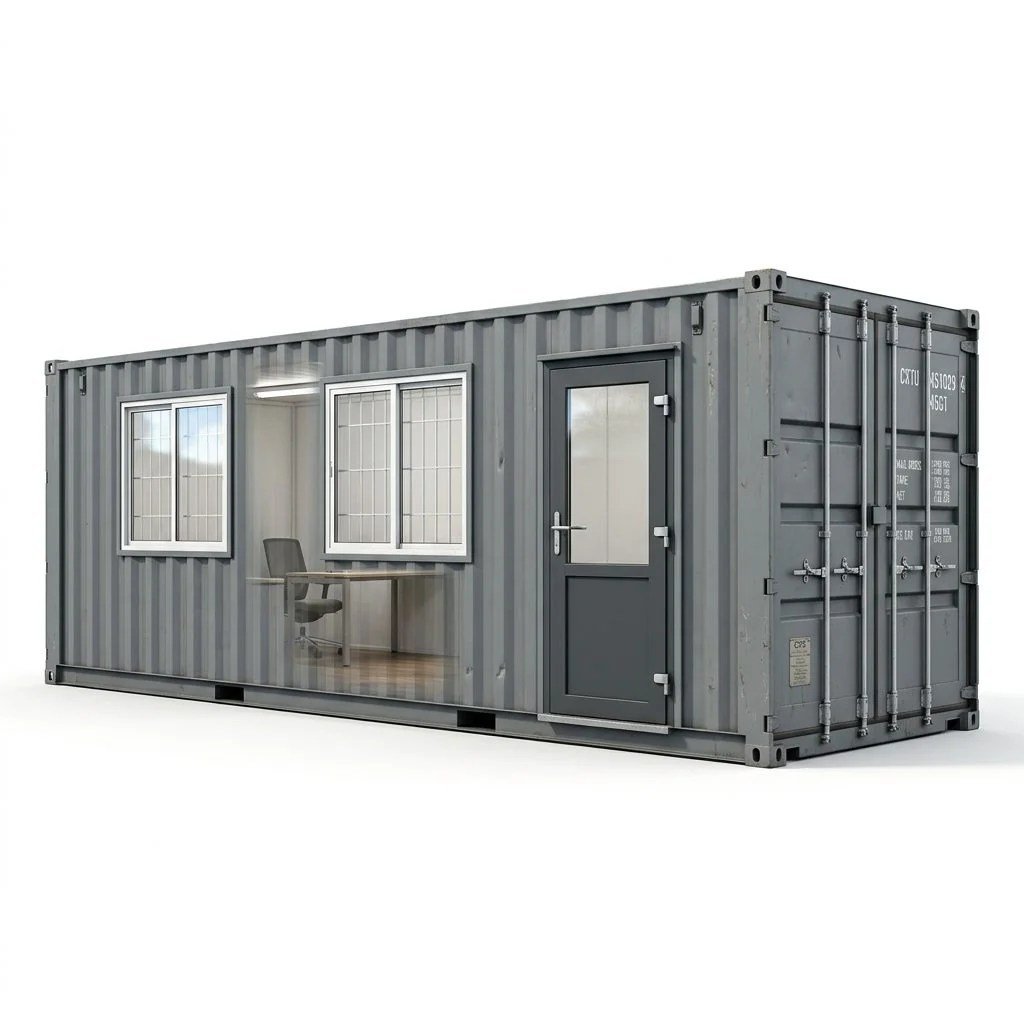 40ft Mobile Office Container – Converted – Gray
