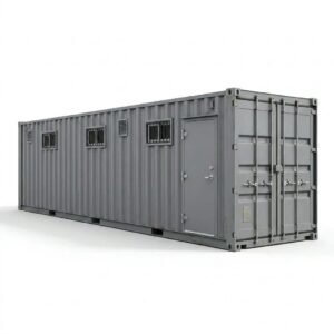 40ft Container Workshop – Modified – Gray