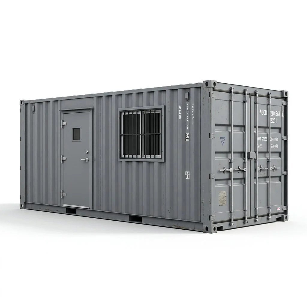 20ft Container Workshop – Modified – Gray