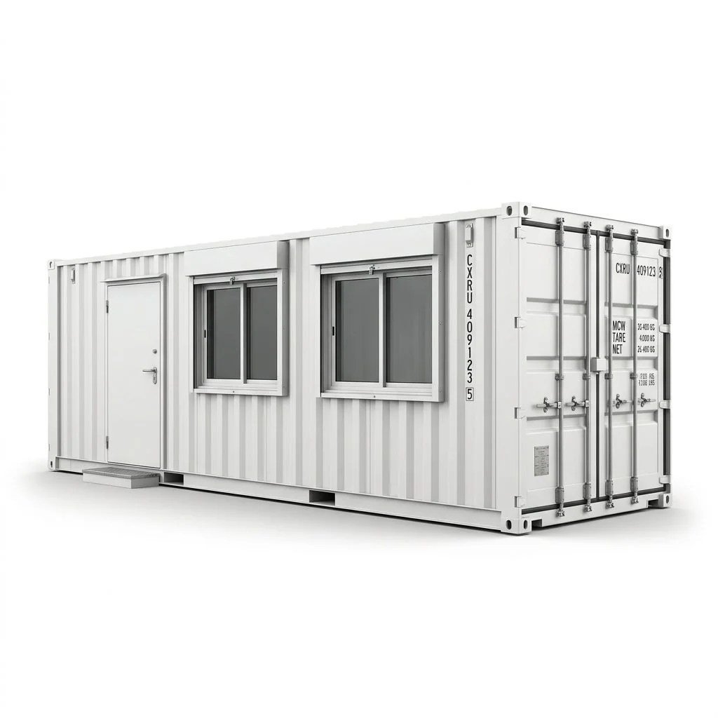 40ft Anti-Vandal Office Container – Converted – White