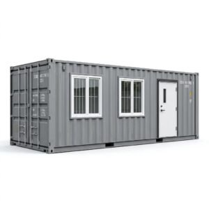 40ft Container Office – Converted – Gray